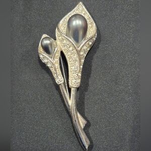 Designer Calla Lilly Brooch
